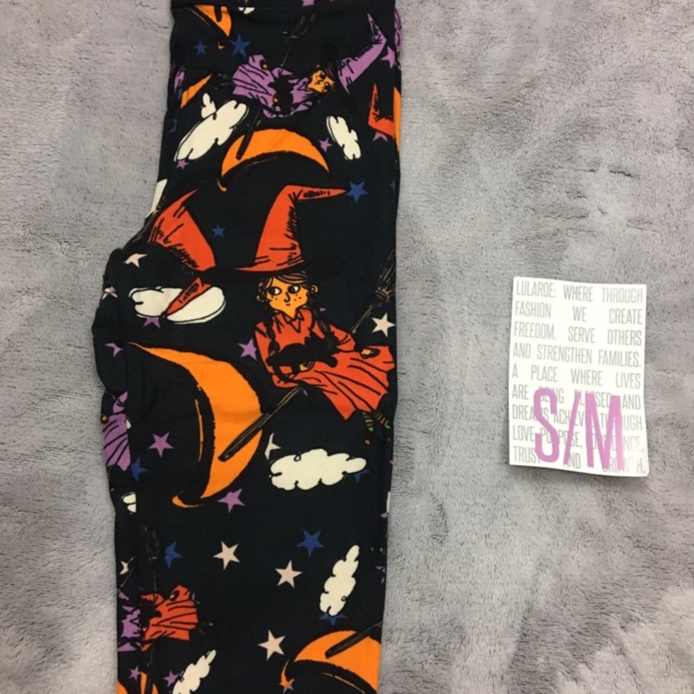 Kids LuLaRoe small/medium size leggings Halloween